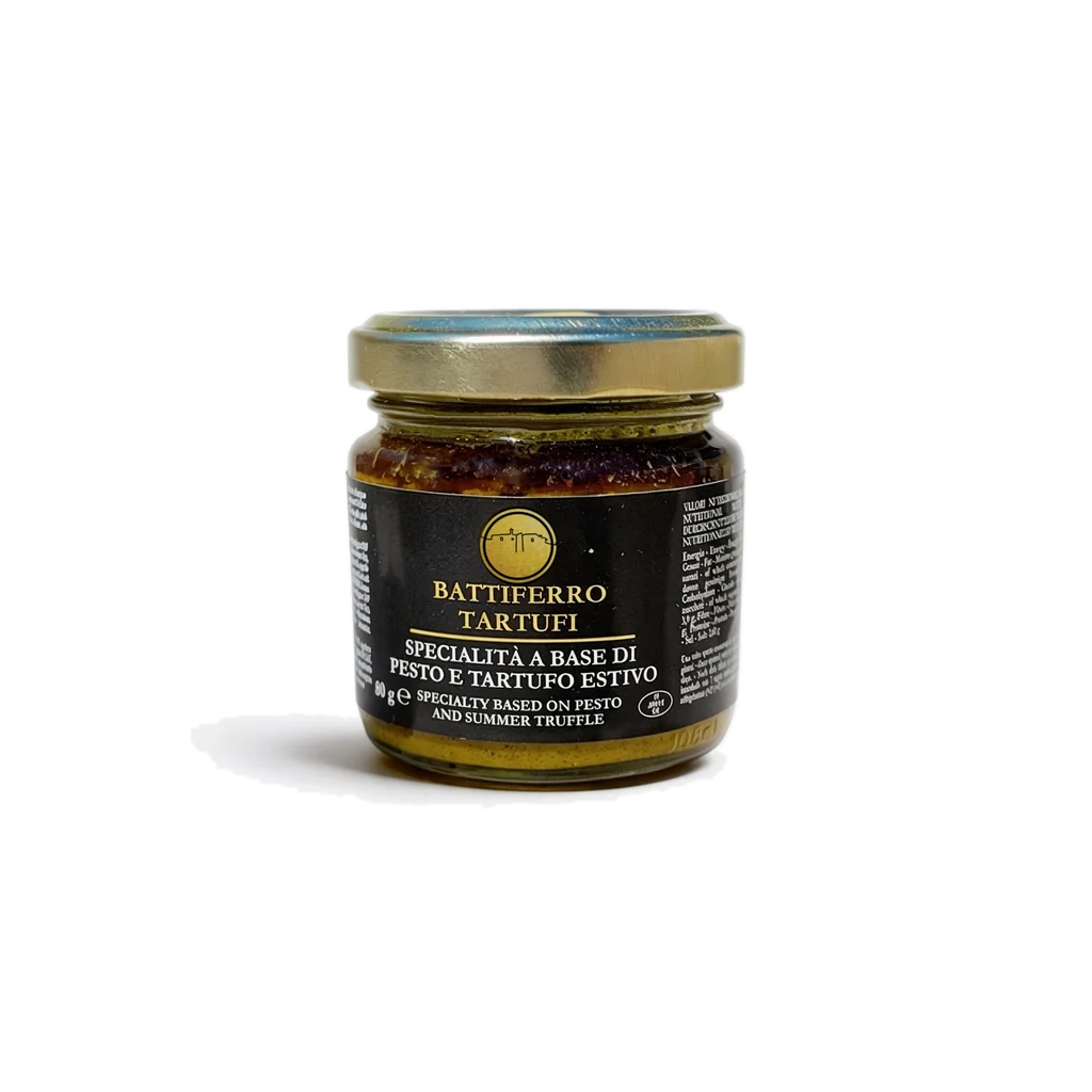Salsa di pesto alla genovese con tartufo
